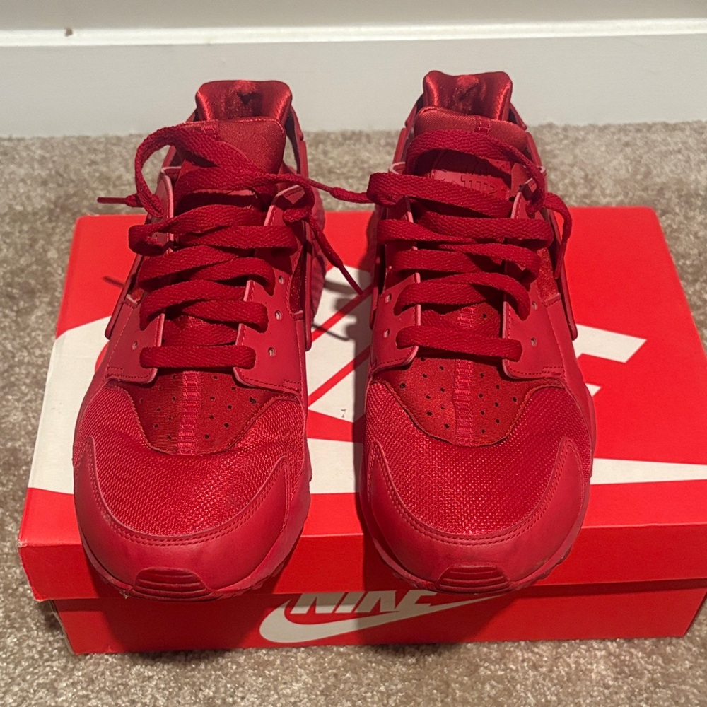 Nike Crimson Athletic Shoes